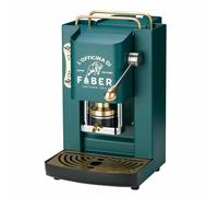 MACCHINA CAFFE A CIALDE FABER DELUXE British Green + 50 CIALDE CARPE DIEM