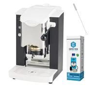 MACCHINA CAFFE A CIALDE IN CARTA ESE 44MM FABER SLOT INOX COLORE NERO + KIT MANUTENZIONE + SPAZZOLINO + 20 CIALDE EMOZIONI QUOTIDIANE