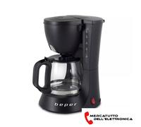 BEPER BC.060 Macchina caffè Americano 600ml, W, 600 milliliters, ABS, Nero