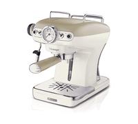 MACCHINA CAFFÉ ARIETE ESPRESSO VINTAGE, Compatibile con Macinato e Cialde, Pressione pompa 15 bar, Potenza 850 W, Serbatoio acqua 0,9 l, Disattivazione automatica, BEIGE