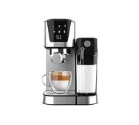 Cecotec Macchina da Caffè Semiautomatica Power Espresso 20 Cream. 1350W, Semiautomatica, 20 Bar, Thermoblock, Serbatoio Latte 700ml, Serbatoio Acqua 1L, Sistema Force Aroma