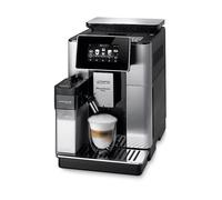MACCHINA CAFFÉ AUTOMATICA DELONGHI PrimaDonna ECAM610.75.MB, Compatibile con Grani e macinato, Pressione pompa 19 bar, Potenza 1450 W, Serbatoio acqua 2,2 l, Disattivazione automatica, Silver Black