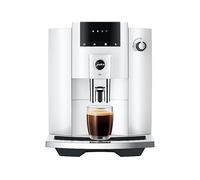 MACCHINA CAFFÈ AUTOMATICA JURA E4 Piano White, Pressione pompa 15 bar, Potenza 1450 W, Programmi Preparazione di caffè, Preparazione di caffè espresso, Preparazione di tè, Programma pulizia, Bianco