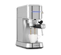 MACCHINA CAFFÈ AUTOMATICA KLARSTEIN Futura Espressomaker, 1,25 l, Pressione pompa 20 bar, Potenza 1450 W, Argento, Nero