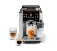 MACCHINA CAFFÈ AUTOMATICA KRUPS Sensation Elite, 1.7 l, Pressione pompa 15 bar, Potenza 1450 W, Programma pulizia, Argento, Nero, Trasparente
