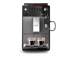 MACCHINA CAFFÈ AUTOMATICA MELITTA 6767843, Pressione pompa 15 bar, Potenza 1450 W, Programmi Preparazione di caffè, Preparazione di caffè espresso, Preparazione caffè latte, Programma pulizia, Nero, G
