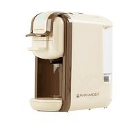 PYRAMIDEA Macchina per Caffè 3 In 1 Compatibile Nespresso Dolcegusto e Cialde Bevande Fredde da 0,6 L colore Cappuccino - ICP311CMPLUS