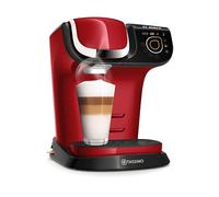 Macchina caffé BOSCH My Way 2, Compatibile con Capsule Tassimo T DISC, Pressione pompa 3,3 bar, Potenza 1500 W, Serbatoio acqua 1,3 l, Disattivazione automatica, Rosso