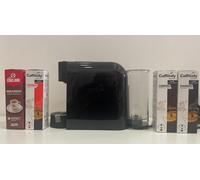 MACCHINA CAFFE' CAFFITALY VOLTA NERO PROMO 40 CAPSULE OMAGGIO ASTUCCI DA 10