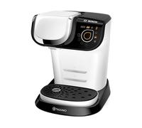 MACCHINA CAFFÈ CAPSULE BOSCH My Way 2, Pressione pompa 3,3 bar, Potenza 1500 W, Serbatoio acqua 1,3 l, Disattivazione automatica, Bianco/Nero
