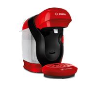 MACCHINA CAFFÈ CAPSULE BOSCH TAS113E Tassimo Style friendly, Pressione pompa 3,3 bar, Potenza 1400 W, Serbatoio acqua 0,7 l, Disattivazione automatica, Rosso
