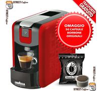 Macchina Caffè Capsule Cialde Lavazza Espresso Point Ep Mini + 50 caps BORBONE