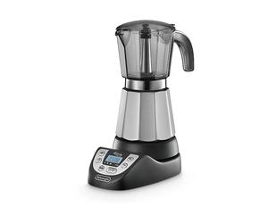 MACCHINA CAFFÉ CAPSULE DELONGHI EMKP63.B, Potenza 450 W, Serbatoio acqua 0,25 l, Disattivazione automatica, Nero-Silver