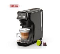 MACCHINA CAFFÈ CAPSULE HIBREW H1B, Pressione pompa 20 bar, Potenza 1450 W, Serbatoio acqua 600 ml, Nero