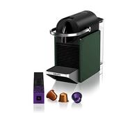 MACCHINA CAFFÈ CAPSULE KRUPS Pixie XN306310 Nespresso, Pressione pompa 19 bar, Potenza 1260 W, Serbatoio acqua 0,7 l, Disattivazione automatica, Nero, Verde