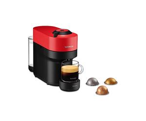 MACCHINA CAFFÈ CAPSULE KRUPS Vertuo Pop XN9205K, Compatibile con Capsule Nespresso, Potenza 1300 W, Serbatoio acqua 0,56 l, Disattivazione automatica, Spicy Red