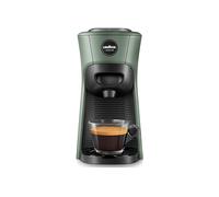 MACCHINA CAFFÈ CAPSULE LAVAZZA TINY, Compatibile con Capsule Lavazza A Modo Mio, Pressione pompa 15 bar, Potenza 1450 W, Serbatoio acqua 0,6 l, Disattivazione automatica, Verde/nero