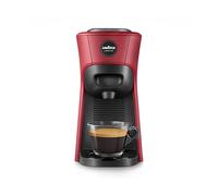 MACCHINA CAFFÈ CAPSULE LAVAZZA TINY ECO, Compatibile con Capsule Lavazza A Modo Mio, Pressione pompa 15 bar, Potenza 1450 W, Serbatoio acqua 0,6 l, Disattivazione automatica, ROSSA/NERO