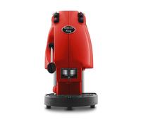 DIDIESSE Macchina Caffè Espresso Manuale Sistema di ricarica Cialde Borbone colore Rosso Pieno - Frog