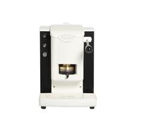 MACCHINA CAFFE CIALDE FABER SLOT PLAST BIANCA NERA + 50 CIALDE CARPE DIEM