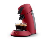 MACCHINA CAFFÈ CIALDE PHILIPS CSA210/90, Pressione pompa 1 bar, Potenza 1450 W, Serbatoio acqua 0,7 l, Disattivazione automatica, Rosso