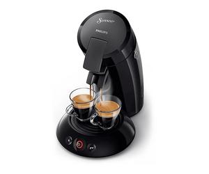 MACCHINA CAFFÈ CIALDE PHILIPS Senseo HD6553/67 NERO+PADS - 0,7 litri, Sistema , 2 tazze, Scocca metallo e