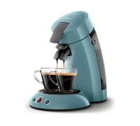 MACCHINA CAFFÈ CIALDE SENSEO Original HD6553/21, Pressione pompa 1,0 bar, Potenza 1450 W, Serbatoio acqua 0,7 l, Disattivazione automatica, Blu