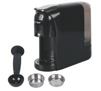 Macchina caffè espresso 3 in 1 a capsule, cialde e polvere, nero, Caffea Kooper