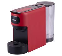 Macchina caffè espresso a cialde rossa, 1350W, Kooper