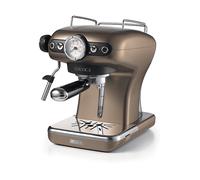MACCHINA CAFFÈ ESPRESSO ARIETE 1389, Compatibile con Caffè macinato, Pressione pompa 15 bar, Potenza 850 W, Serbatoio acqua 0,9 l, Bronzo
