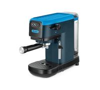 Ariete 1399 Macchina da caffè espresso Sky Blue, Per polvere e cialde ESE, 1300 W, Capacità 1,1L, 15 bar di pressione, Filtro 1, 2 tazze e cialda ESE, Cappuccino, Blu