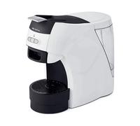 MACCHINA CAFFÈ ESPRESSO ARIETE MAC CAFFE'POLV/CIALDA ESE, Compatibile con Macinato e Cialde, Pressione pompa 15 bar, Potenza 1100 W, Serbatoio acqua 0,6 l, Disattivazione automatica, BIANCO-NERA