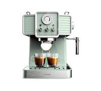 MACCHINA CAFFÈ ESPRESSO CECOTEC 01576 Power Espresso 20, Pressione pompa 20 bar, Potenza 1350 W, Serbatoio acqua 1,5 l, Disattivazione automatica, Green