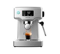 MACCHINA CAFFÈ ESPRESSO CECOTEC Power 20 Barista Compact, Pressione pompa 20 bar, Potenza 1465 W, Serbatoio acqua 1,8 l, Disattivazione automatica, Argentato