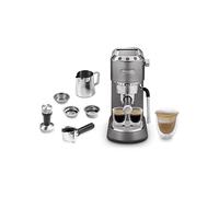 MACCHINA CAFFÈ ESPRESSO DELONGHI Dedica Arte EC885.GY, Compatibile con Cialde caffèCaffè macinato, Pressione pompa 15 bar, Potenza 1350 W, Serbatoio acqua 1 l, Disattivazione automatica, Grigio