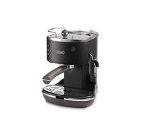 MACCHINA CAFFÈ ESPRESSO DELONGHI ECOV 311.BK Icona Vintage, Compatibile con Cialde ESE e caffè macinato, Pressione pompa 15 bar, Potenza 1100 W, Serbatoio acqua 1,4 l, Disattivazione automatica, Nero
