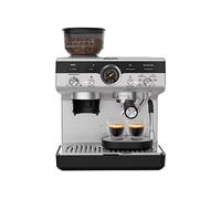 MACCHINA CAFFÈ ESPRESSO KRUPS Precision XP801T10, Compatibile con Caffè macinato, Pressione pompa 15 bar, Potenza 1550 W, Serbatoio acqua 2 l, Disattivazione automatica, Nero, Acciaio inox