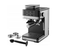 MACCHINA CAFFÈ ESPRESSO SENCOR SES 5000SS, Compatibile con Caffè in grani, Pressione pompa 20 bar, Potenza 1350 W, Serbatoio acqua 1800 ml, Disattivazione automatica, Nero