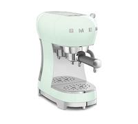 MACCHINA CAFFÈ ESPRESSO SMEG ECF02PGEU, Compatibile con Macinato e Cialde, Pressione pompa 15 bar, Potenza 1350 W, Serbatoio acqua 1,1 l, VERDE