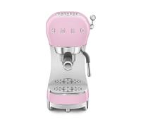 Smeg Macchina Caffè Espresso Cialde e Caffè Macinato in Polvere colore Rosa - ECF02PKEU 50's Style