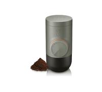 WACACO Minipresso GR2, Macchina caffè Portatile per caffè macinato compatibile con l'esterno, Macchina caffè espresso 18 bar a funzionamento manuale, Macchina caffè in movimento, ultra piccolo