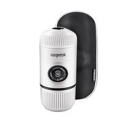 MACCHINA CAFFÈ ESPRESSO WACACO NANOPRESSO GR bianco freddo + custodia protettiva, Potenza 1,0 kW, Serbatoio acqua 80 ml, Bianco
