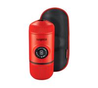 MACCHINA CAFFÈ ESPRESSO WACACO NANOPRESSO GR rosso lava + custodia protettiva, Potenza 0 W, Serbatoio acqua 80 ml, Disattivazione automatica, Rosso
