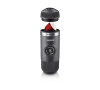 MACCHINA CAFFÈ ESPRESSO WACACO NANOPRESSO grigio + adattatore NS capsule + borsa da trasporto, Pressione pompa 18 bar, Potenza 1260 W, Serbatoio acqua 0,08 l, Grigio