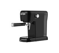 MACCHINA CAFFÈ ESPRESSO ZOMIX CAFFETTINA DELUXE 3 in 1, Compatibile con Macinato, Cialde e Capsule, Pressione pompa 20 bar, Potenza 1100 W, Serbatoio acqua 1,2 l, Disattivazione automatica, Nero