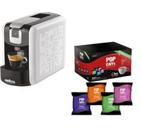 Macchina Caffè LAVAZZA EP MINI + 100 Capsule Pop Assortite Bianca GARANZIA NUOVA