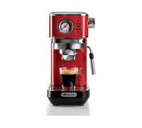 MACCHINA CAFFÈ MANUALE ARIETE 1381/33, Compatibile con Cialde caffè, Caffè macinato, Pressione pompa 15 bar, Potenza 1300 W, Serbatoio acqua 1,1 l, Disattivazione automatica, Rosso
