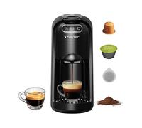 MACCHINA CAFFÈ MANUALE BEPER P101CAF200, Potenza 1400 W, Serbatoio acqua 700 ml, Nero