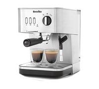 MACCHINA CAFFÈ MANUALE BREVILLE Bijou Barista VCF149X, Pressione pompa 15 bar, Potenza 1050 W, Serbatoio acqua 1,5 l, Disattivazione automatica, Argento