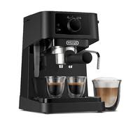 MACCHINA CAFFÈ MANUALE DELONGHI Stilosa, Compatibile con Caffè macinato, Pressione pompa 15 bar, Potenza 1100 W, Serbatoio acqua 1 l, Disattivazione automatica, Nero